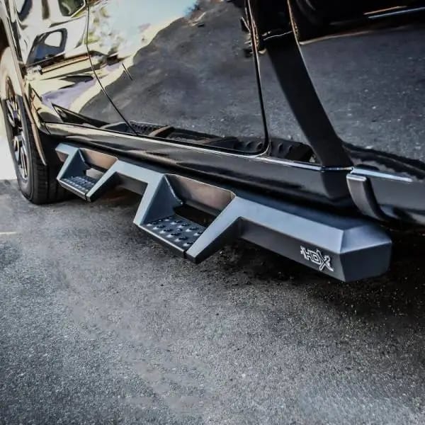Westin 19-20 Chevrolet Silverado / GMC Sierra 1500 Double Cab HDX Drop Nerf Step Bars - Textured Blk thumbnail 5