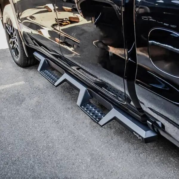 Westin 19-20 Chevrolet Silverado / GMC Sierra 1500 Double Cab HDX Drop Nerf Step Bars - Textured Blk thumbnail 6