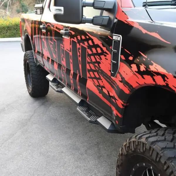 Westin/HDX 17-18 Ford F-150 SuperCrew Xtreme Nerf Step Bars - Textured Black thumbnail 6