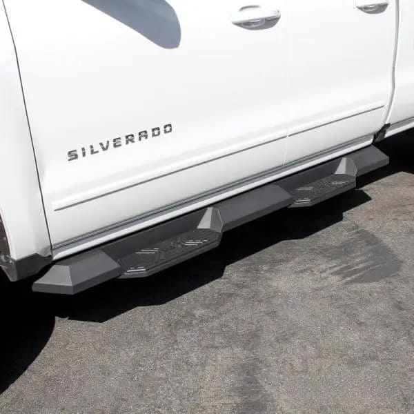 Westin/HDX 07-18 Chevy/GMC Silv/Sierra 15/25/3500 Ext/Dbl Xtreme Nerf Step Bars - Textured Black thumbnail 4
