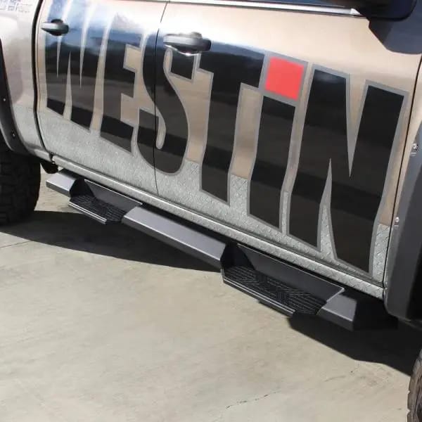 Westin/HDX 07-18 Chevy/GMC Silv/Sierra 15/25/3500 Crew Xtreme Nerf Step Bars - Textured Black thumbnail 4