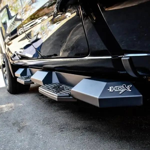 Westin 19-22 Chevrolet Silverado 1500 DC HDX Xtreme Nerf Step Bars - Tex. Blk thumbnail 6