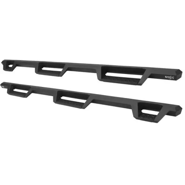 Westin 17-22 Ford F-250/350 Crew Cab 6.75ft Bed HDX Drop W2W Nerf Step Bars - Tex. Blk thumbnail 4