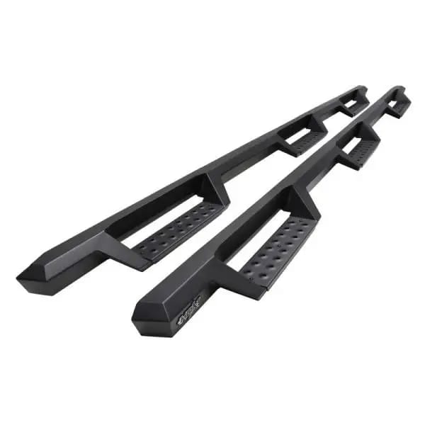 Westin/HDX 19-20 Ram 2500/3500 Crew Cab (8ft Bed) Drop Wheel to Wheel Nerf Step Bars - Txt Black thumbnail 2