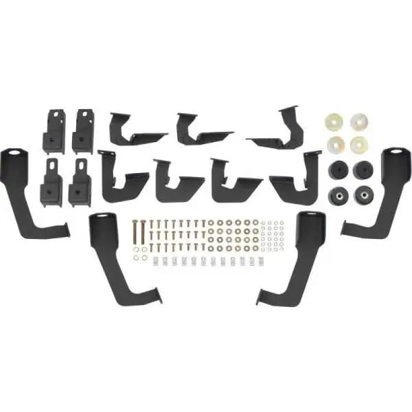 Westin/HDX 07-18 Chevrolet Silverado 2500 6.5ft Drop Wheel to Wheel Nerf Step Bars - Textured Black thumbnail 7