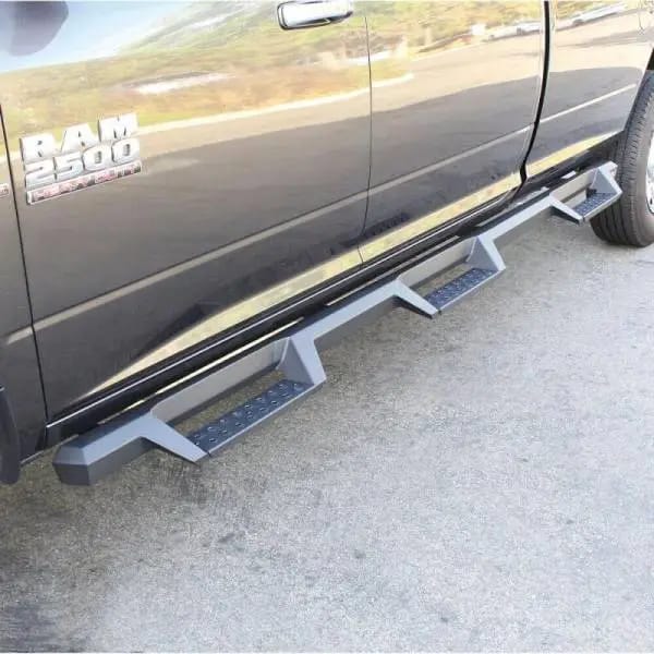 Westin 10-18 RAM 2500/3500 CC 8ft Bed Excl. Dually HDX Drop W2W Nerf Step Bars - Tex. Blk thumbnail 4