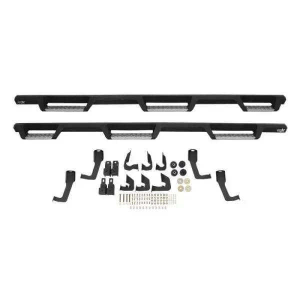 Westin/HDX 10-18 Ram 2500/3500 Crew Cab (8ft Bed) Drop Wheel to Wheel Nerf Step Bars - Txt Black thumbnail 7