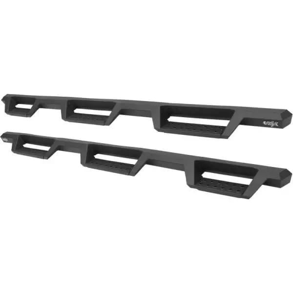 Westin 14-18 Chevrolet Silverado 1500 DC 6.5ft Bed HDX Drop W2W Nerf Step Bars - Tex. Blk thumbnail 6