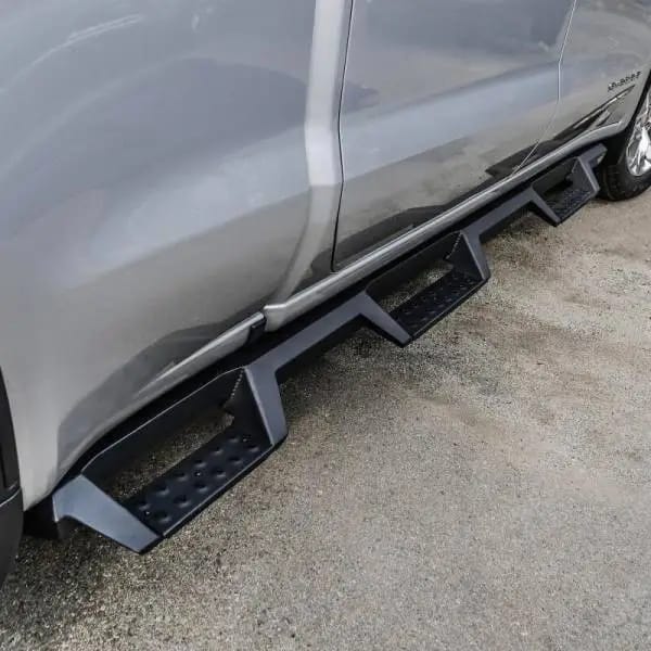 Westin 19-22 GMC Sierra 1500 CC 6.5ft Bed (Excl. 2019 Ltd/LD) HDX Drop W2W Nerf Step Bars - Tex. Blk thumbnail 5