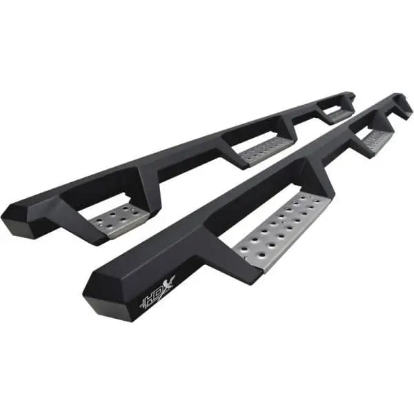 Westin 2020 Chevy Silverado 2500/3500 Crew Cab (8ft Bed) W2W Nerf Step Bars - Textured Black thumbnail 2