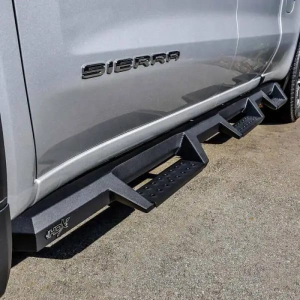 Westin 19-20 GM 1500 DC 6.5ft bed (Excludes LD/Limited) HDX Drop W2W Nerf Step Bars - Textured Black thumbnail 4