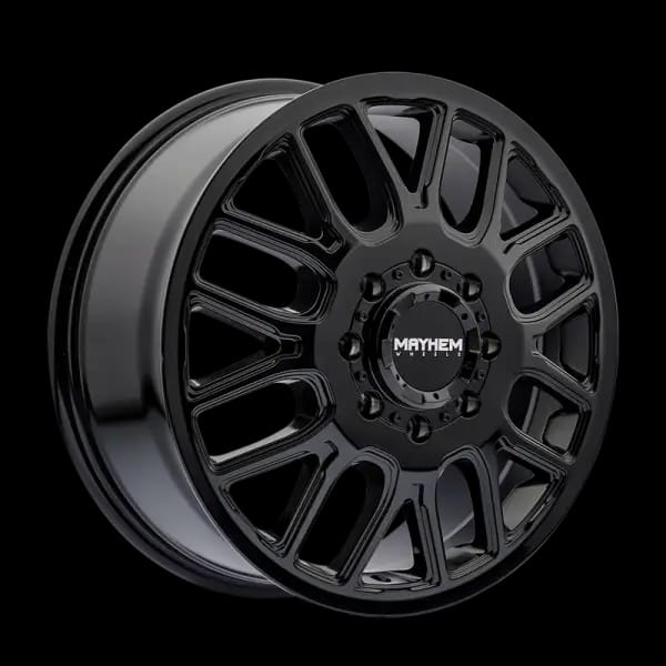 Mayhem 8107D Cogent Dually 20x8.25 / 8x200 BP / 115mm Offset / 142mm Hub Gloss Black Wheel