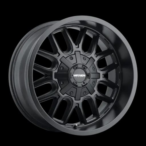 Mayhem 8107 Cogent 18x9 / 8x170 BP / 0mm Offset / 125.2mm Hub Matte Black Wheel