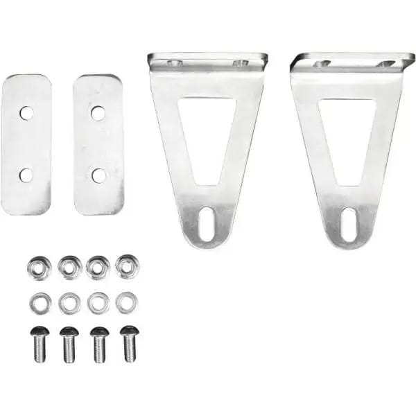 Westin HDX Grille Guard LED Light Bracket for 20 or 30 inch LED Bar - Stainless Steel thumbnail 4