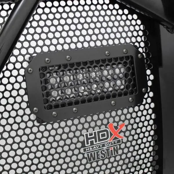 Westin HDX Flush Mount B-FORCE LED Light Kit (Set of 2) w/wiring harness - Black thumbnail 8