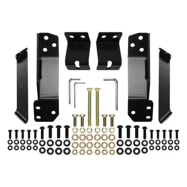 Westin 19-21 Chevrolet Silverado 1500 HDX Modular Grille Guard - Black thumbnail 6