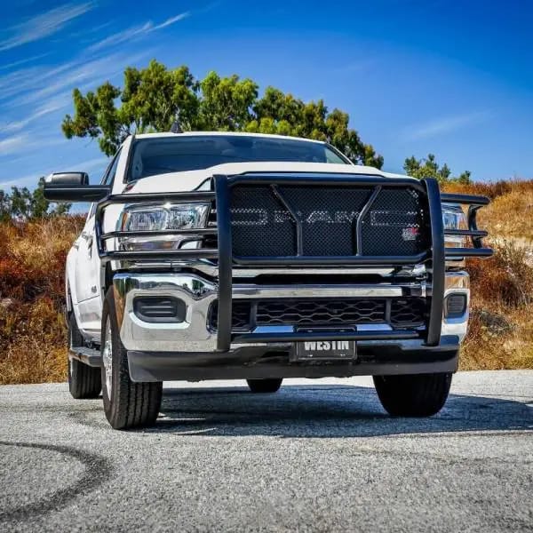 Westin 19-22 Dodge Ram 2500/3500 HDX Modular Grille Guard - Black thumbnail 2