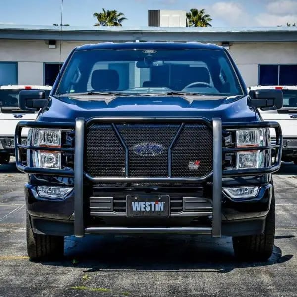 Westin 21-22 Ford F-150 HDX Modular Grille Guard - Black thumbnail 5