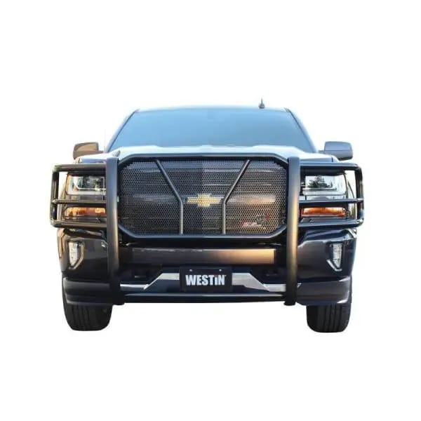 Westin 2015-2018 Chevrolet Silverado 2500/3500 HDX Grille Guard - Black thumbnail 3
