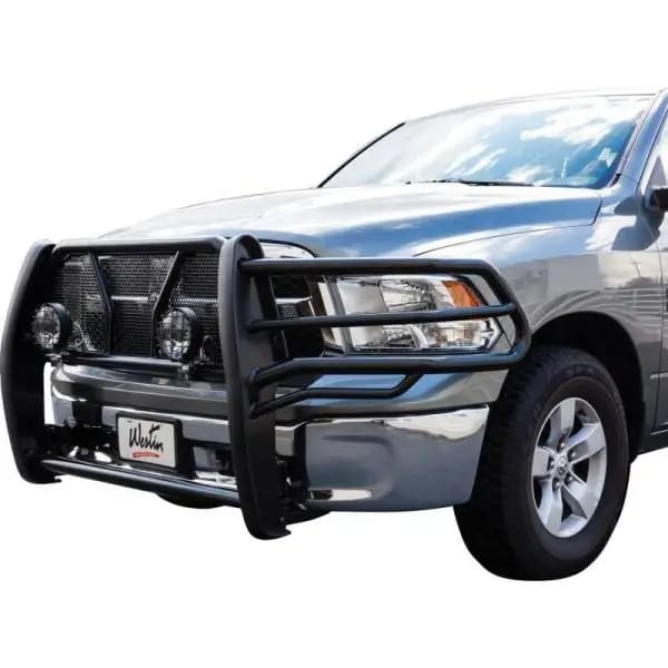 Westin 2010-2018 Ram 25/3500 HDX Grille Guard - Black thumbnail 3
