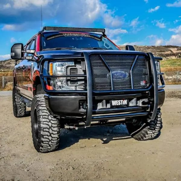 Westin 2017-2018 Ford F-250/350 HDX Grille Guard - Black thumbnail 3