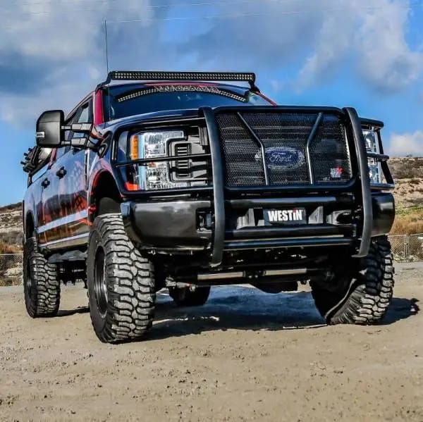 Westin 2017-2018 Ford F-250/350 HDX Grille Guard - Black thumbnail 4