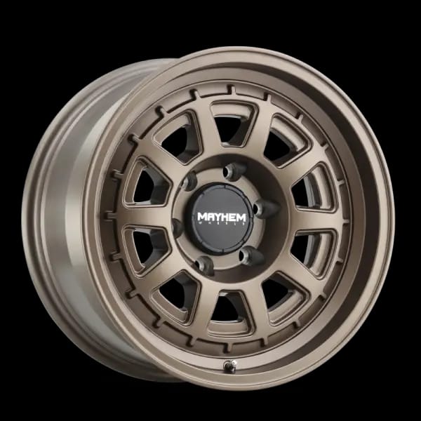 Mayhem 8303 Voyager 15x7 / 5x100 BP / 15mm Offset / 56.1mm Hub Dark Bronze Wheel