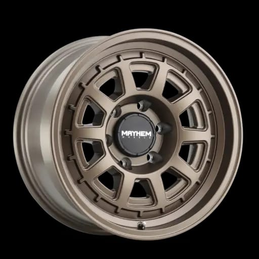 Mayhem 8303 Voyager 15x7 / 5x100 BP / 15mm Offset / 56.1mm Hub Dark Bronze Wheel