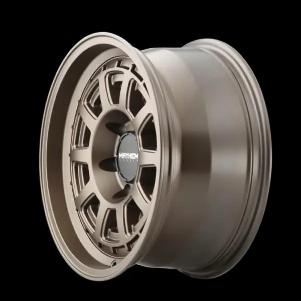 Mayhem 8303 Voyager 15x7 / 5x100 BP / 15mm Offset / 56.1mm Hub Dark Bronze Wheel thumbnail 2