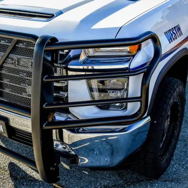 Westin 2020 Chevrolet Silverado 2500/3500 HDX Grille Guard - Black thumbnail 8