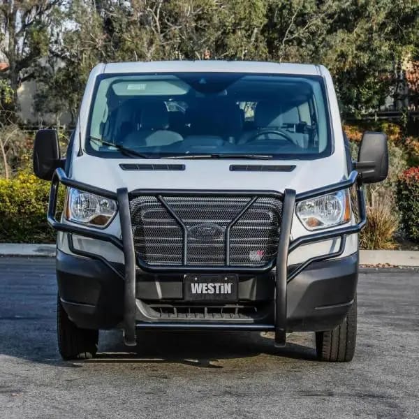 Westin 15-21 Ford Transit 150/250/350 HDX Grille Guard - Black thumbnail 3
