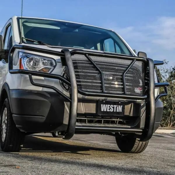 Westin 15-21 Ford Transit 150/250/350 HDX Grille Guard - Black thumbnail 5