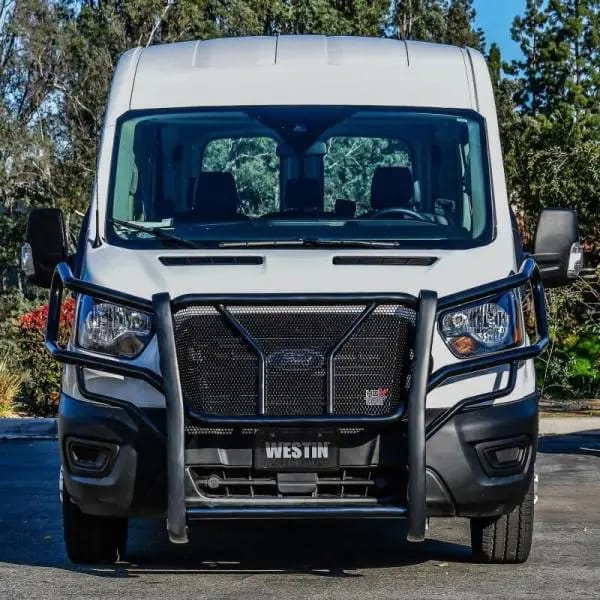 Westin 15-21 Ford Transit 150/250/350 HDX Grille Guard - Black thumbnail 6