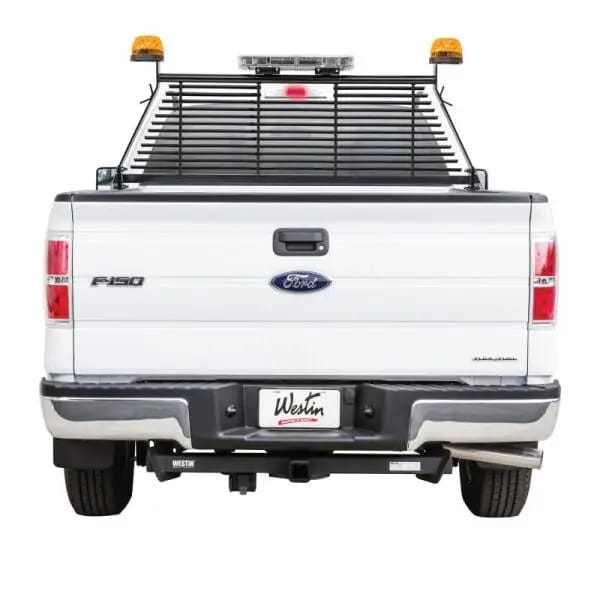 Westin 1999-2018 Chevrolet/Ford/GMC/Toyota Silverado/Sierra 1500/2500/3500 HD Headache Rack - Black thumbnail 3
