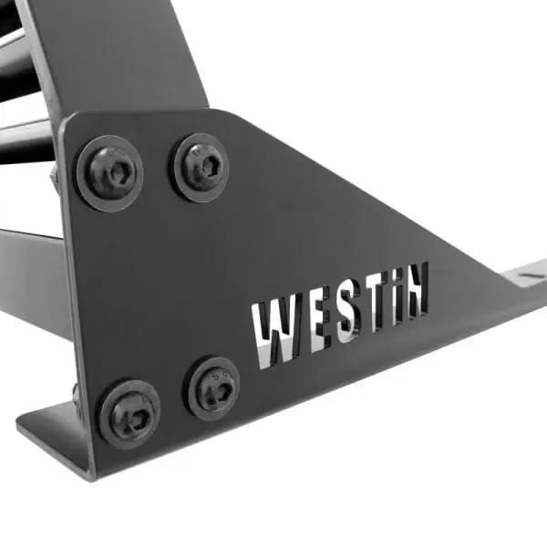Westin 1999-2018 Chevrolet/Ford/GMC/Toyota Silverado/Sierra 1500/2500/3500 HD Headache Rack - Black thumbnail 14