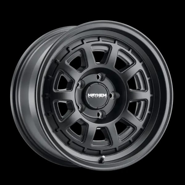 Mayhem 8303 Voyager 18x9 / 6x139.7 BP / 0mm Offset / 106mm Hub Matte Black Wheel