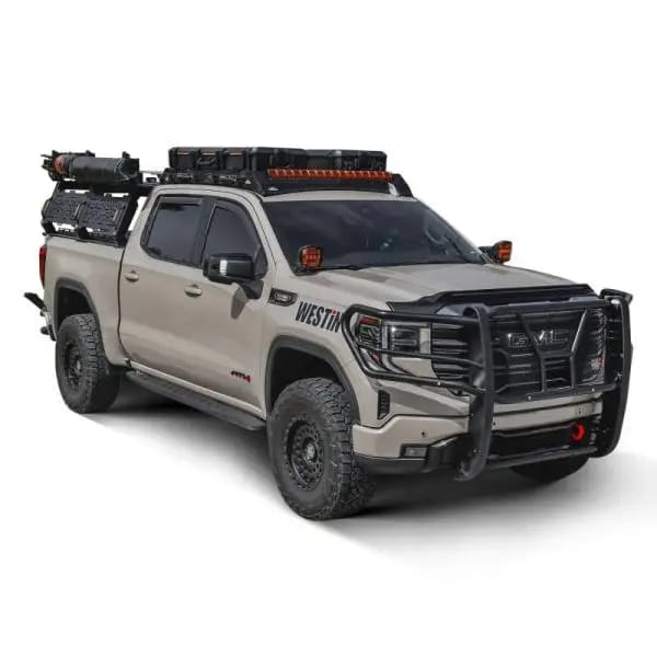 Westin 22-25 GMC Sierra 1500 (Excl. Old Body) HD Grille Guard - Black thumbnail 3