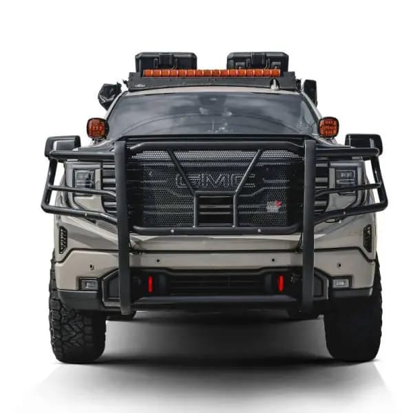 Westin 22-25 GMC Sierra 1500 (Excl. Old Body) HD Grille Guard - Black thumbnail 4