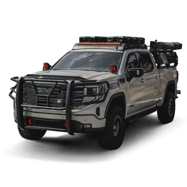 Westin 22-25 GMC Sierra 1500 (Excl. Old Body) HD Grille Guard - Black thumbnail 5