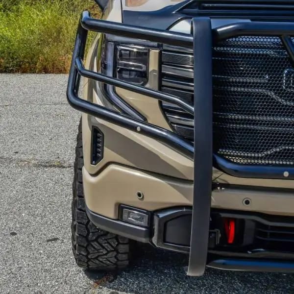 Westin 22-25 GMC Sierra 1500 (Excl. Old Body) HD Grille Guard - Black thumbnail 11