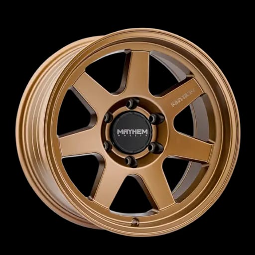 Mayhem 8307 Convoy 17x9 / 6x135 BP / -6mm Offset / 87.1mm Hub Matte Black Wheel