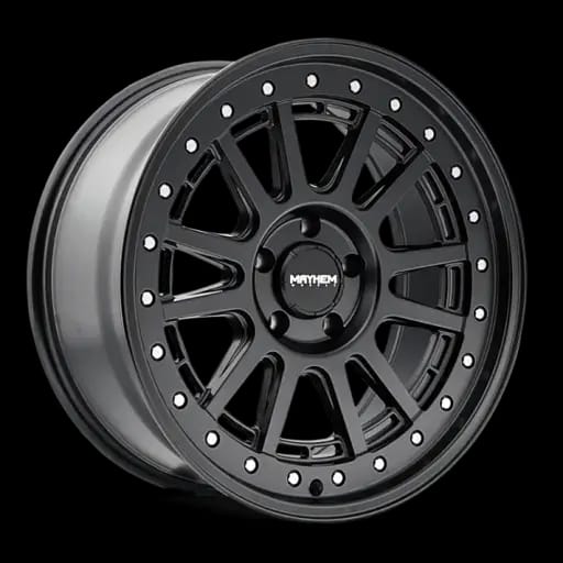 Mayhem 8305 Compass 20x9 / 5x127 BP/ 0mm Offset / 78.1mm Hub Matte Black Wheel