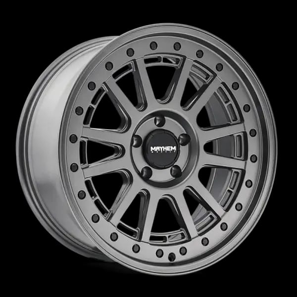 Mayhem 8305 Compass 15x7 / 5x100 BP / 15mm Offset / mm Hub Matte Gunmetal Wheel