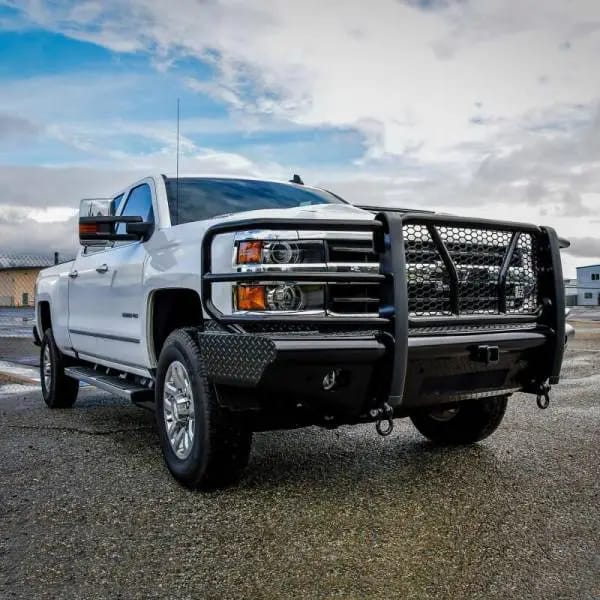 Westin/HDX Bandit 15-19 Chevrolet Silverado 2500/3500 Front Bumper - Black thumbnail 4