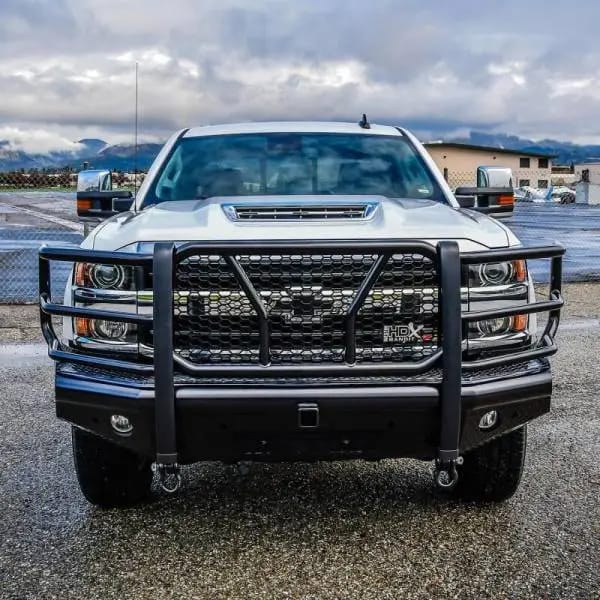 Westin/HDX Bandit 15-19 Chevrolet Silverado 2500/3500 Front Bumper - Black thumbnail 5