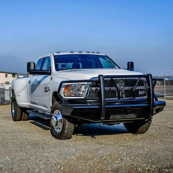 Westin 10-18 RAM 2500/3500 HDX Bandit Front Bumper - Black thumbnail 5