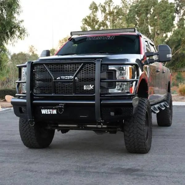 Westin/HDX Bandit 17-19 Ford F-250 / F-350 Front Bumper - Textured Black thumbnail 4