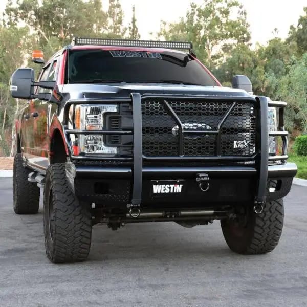 Westin/HDX Bandit 17-19 Ford F-250 / F-350 Front Bumper - Textured Black thumbnail 5