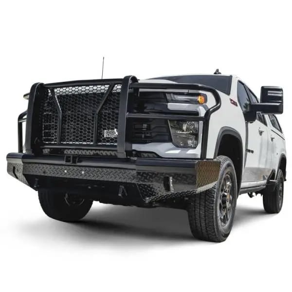 Westin 2025 Chevrolet Silverado 2500/3500 HDX Bandit Front Bumper - Black thumbnail 7