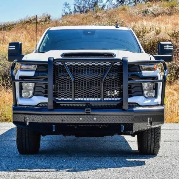 Westin 2025 Chevrolet Silverado 2500/3500 HDX Bandit Front Bumper - Black thumbnail 9